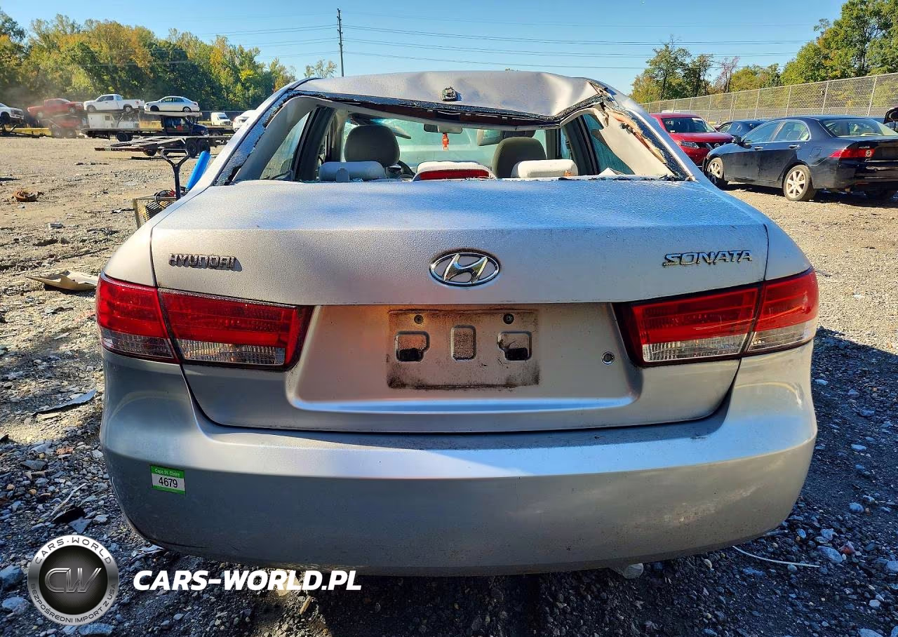 2008 Hyundai Sonata Gls VIN:5NPET46C48H385583 - 6