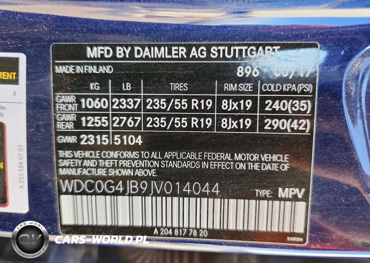 2018 Mercedes-Benz Glc 300 VIN:WDC0G4JB9JV014044 - 13