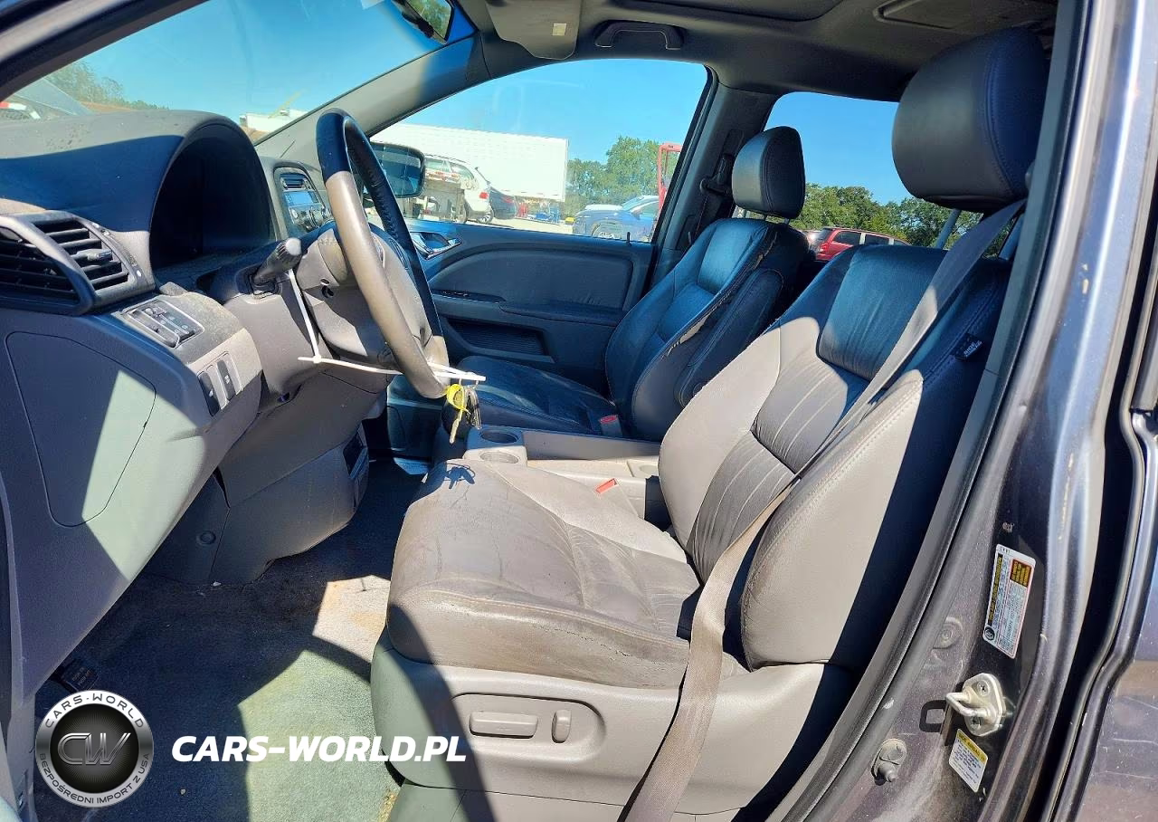 2010 Honda Odyssey Exl VIN:5FNRL3H78AB080734 - 7