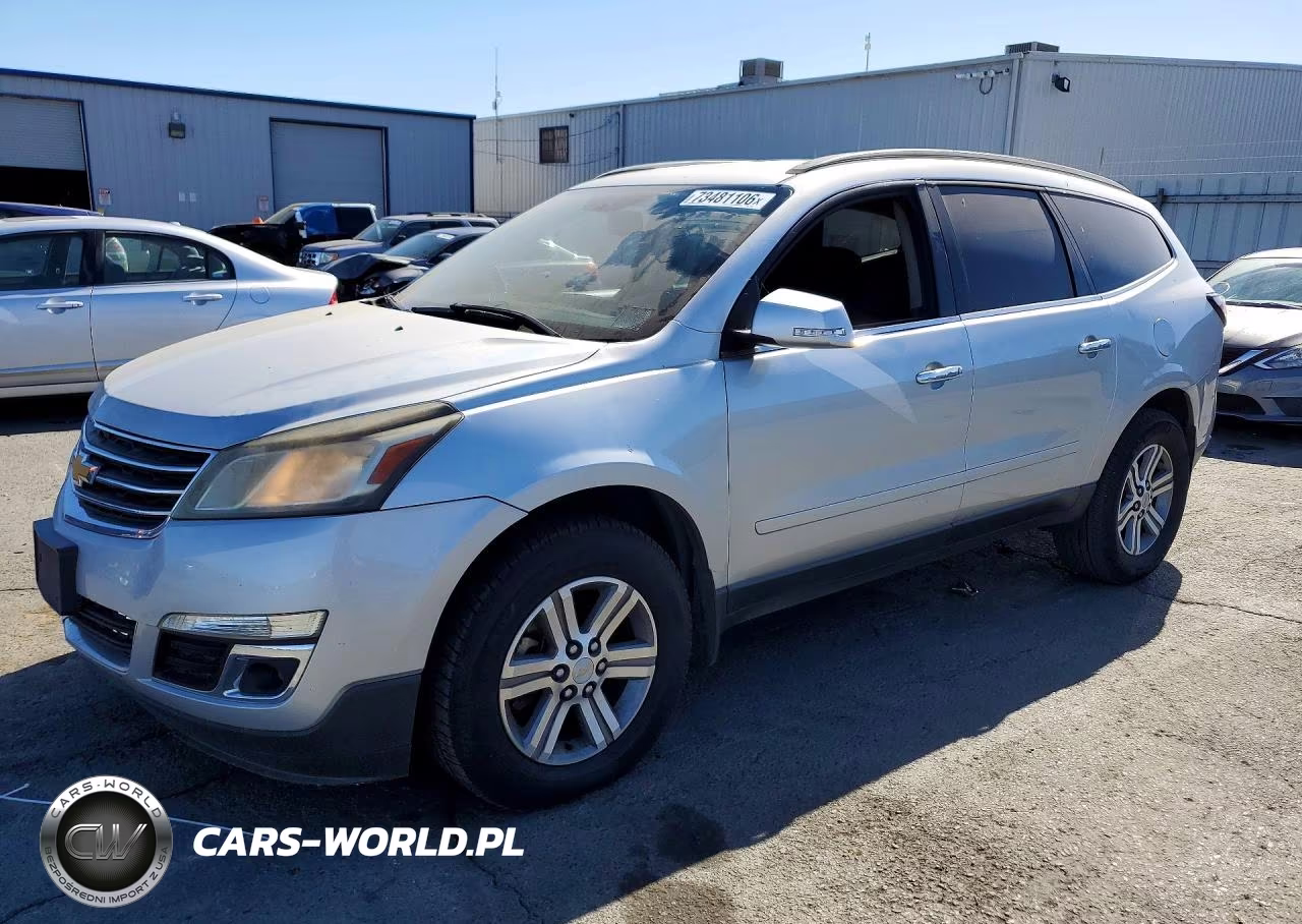 2016 Chevrolet Traverse Lt VIN:1GNKRHKD1GJ126831 - 1