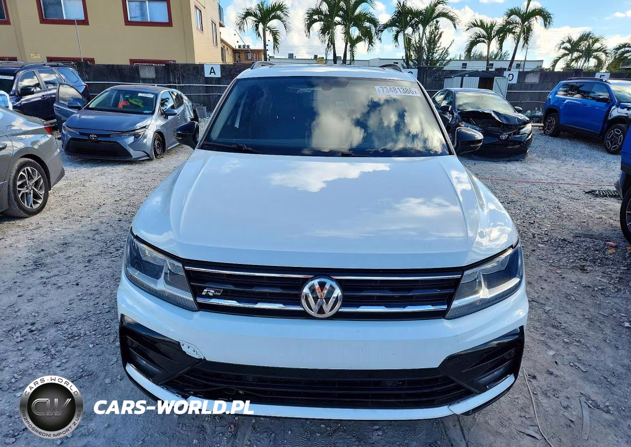 2021 Volkswagen Tiguan Se VIN:3VV2B7AX6MM118677 - 5