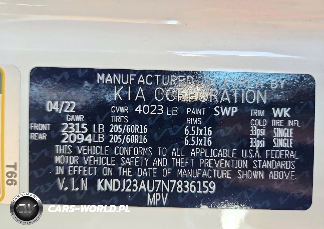 2022 Kia Soul Lx VIN:KNDJ23AU7N7836159 - 13