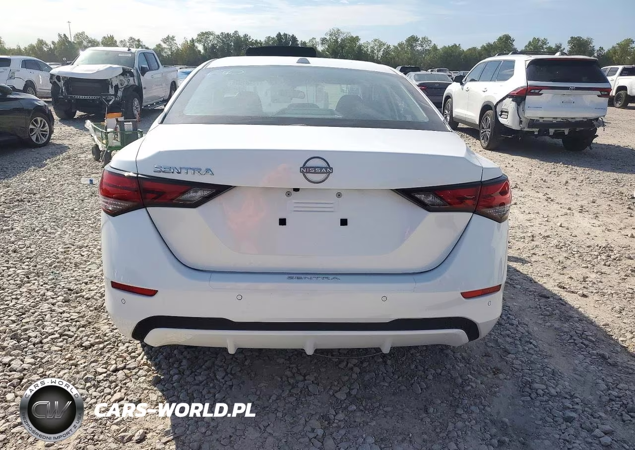 2025 Nissan Sentra Sv VIN:3N1AB8CVXSY320359 - 6