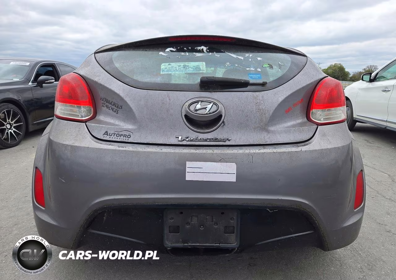 2012 Hyundai Veloster Base VIN:KMHTC6AD1CU061875 - 6