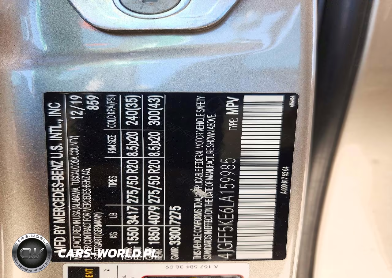 2020 Mercedes-Benz Gls 450 4Matic VIN:4JGFF5KE6LA159985 - 14