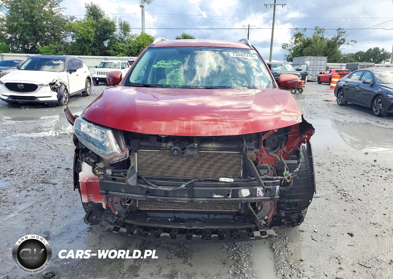 2016 Nissan Rogue Sv VIN:KNMAT2MT4GP644128 - 5