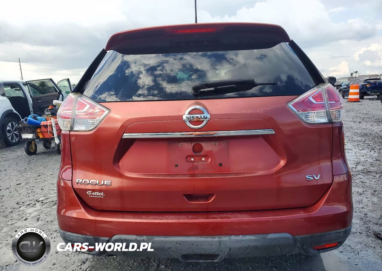 2016 Nissan Rogue Sv VIN:KNMAT2MT4GP644128 - 6