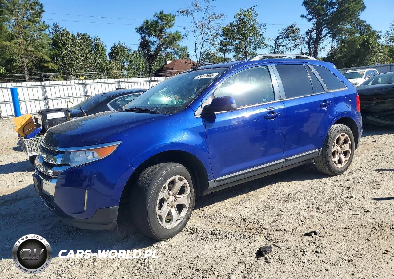 2014 Ford Edge Sel VIN:2FMDK3JC1EBB52182 - 1