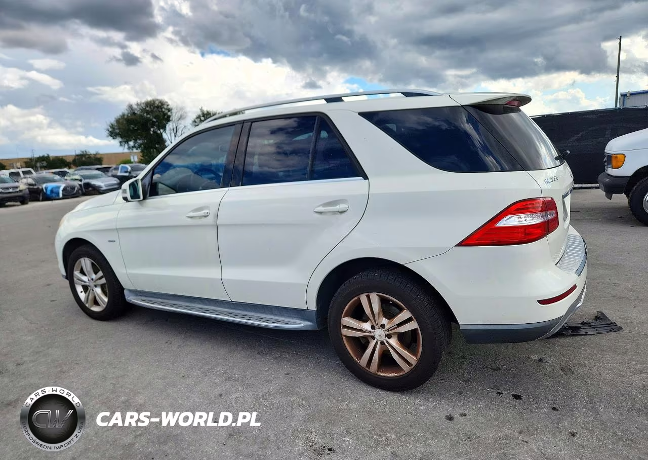 2012 Mercedes-Benz Ml 350 4Matic VIN:4JGDA5HB9CA036510 - 2
