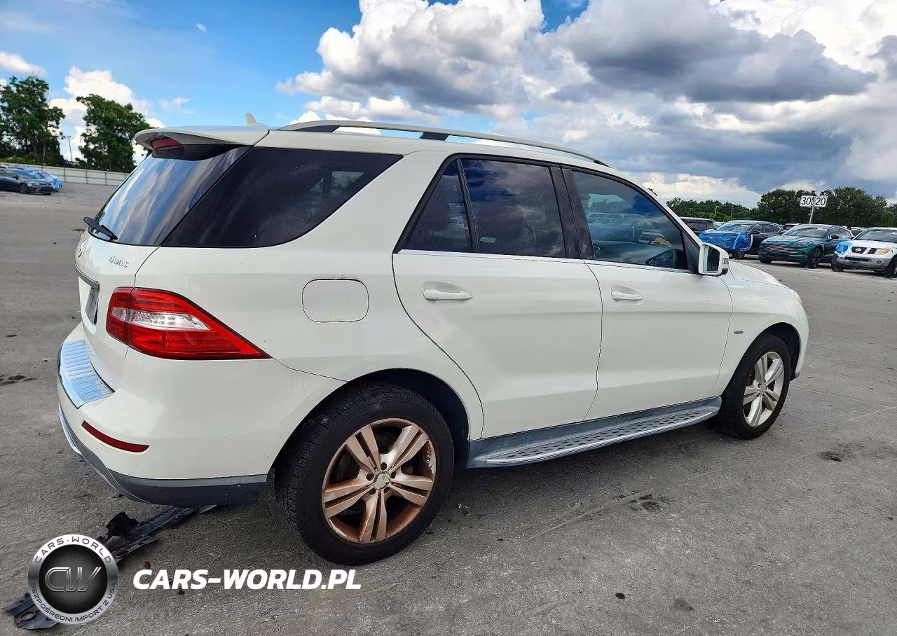 2012 Mercedes-Benz Ml 350 4Matic VIN:4JGDA5HB9CA036510 - 3