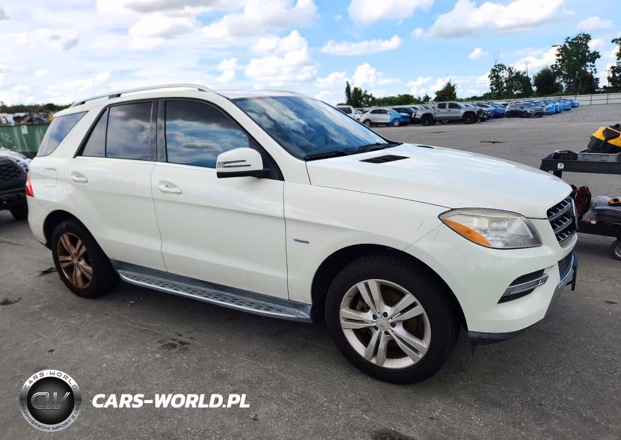 2012 Mercedes-Benz Ml 350 4Matic VIN:4JGDA5HB9CA036510 - 4