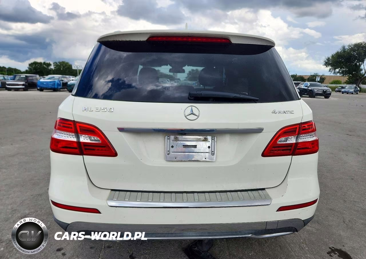 2012 Mercedes-Benz Ml 350 4Matic VIN:4JGDA5HB9CA036510 - 6
