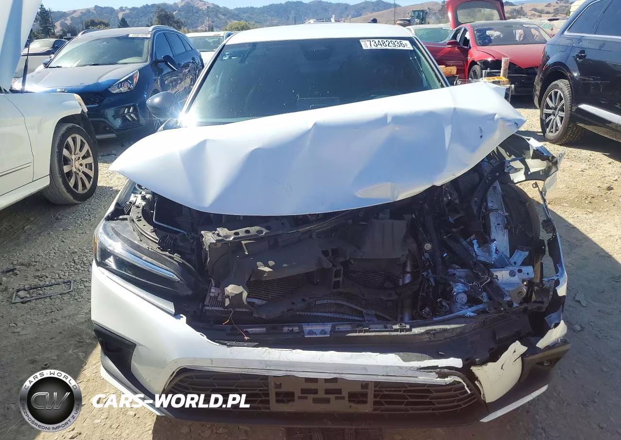 2022 Honda Civic Sport VIN:2HGFE2F50NH527910 - 5