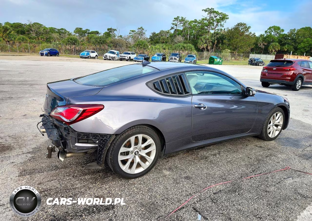 2015 Hyundai Genesis Coupe 3.8 VIN:KMHHT6KJXFU128987 - 3