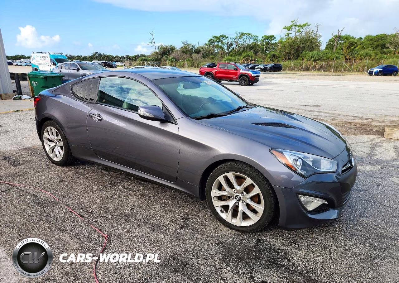 2015 Hyundai Genesis Coupe 3.8 VIN:KMHHT6KJXFU128987 - 4