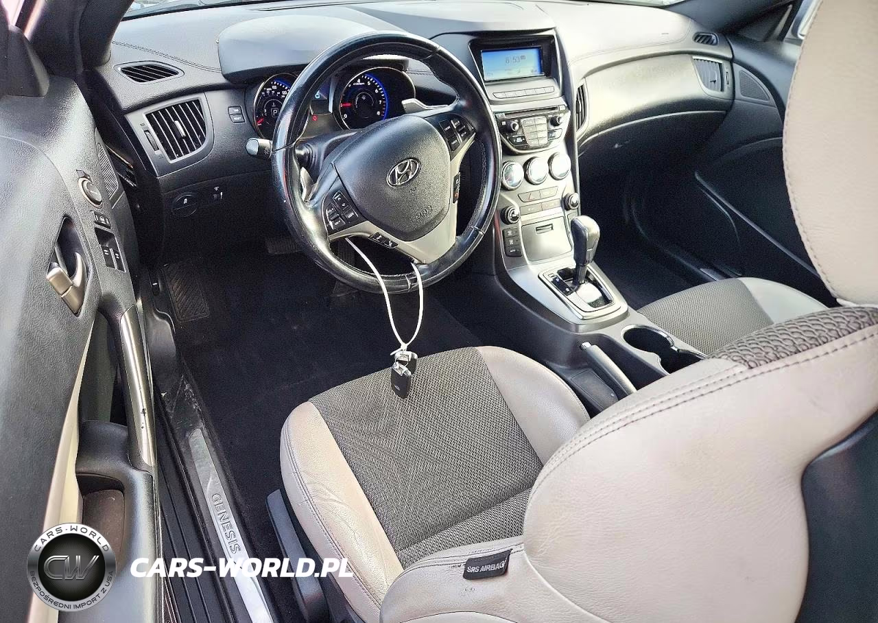 2015 Hyundai Genesis Coupe 3.8 VIN:KMHHT6KJXFU128987 - 8