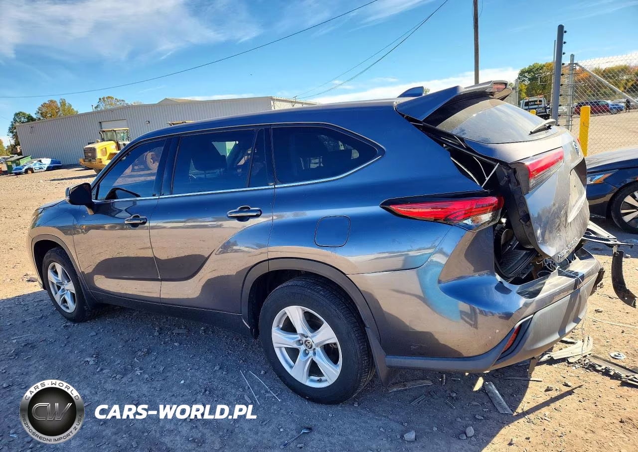 2021 Toyota Highlander L VIN:5TDCZRBH6MS532138 - 2