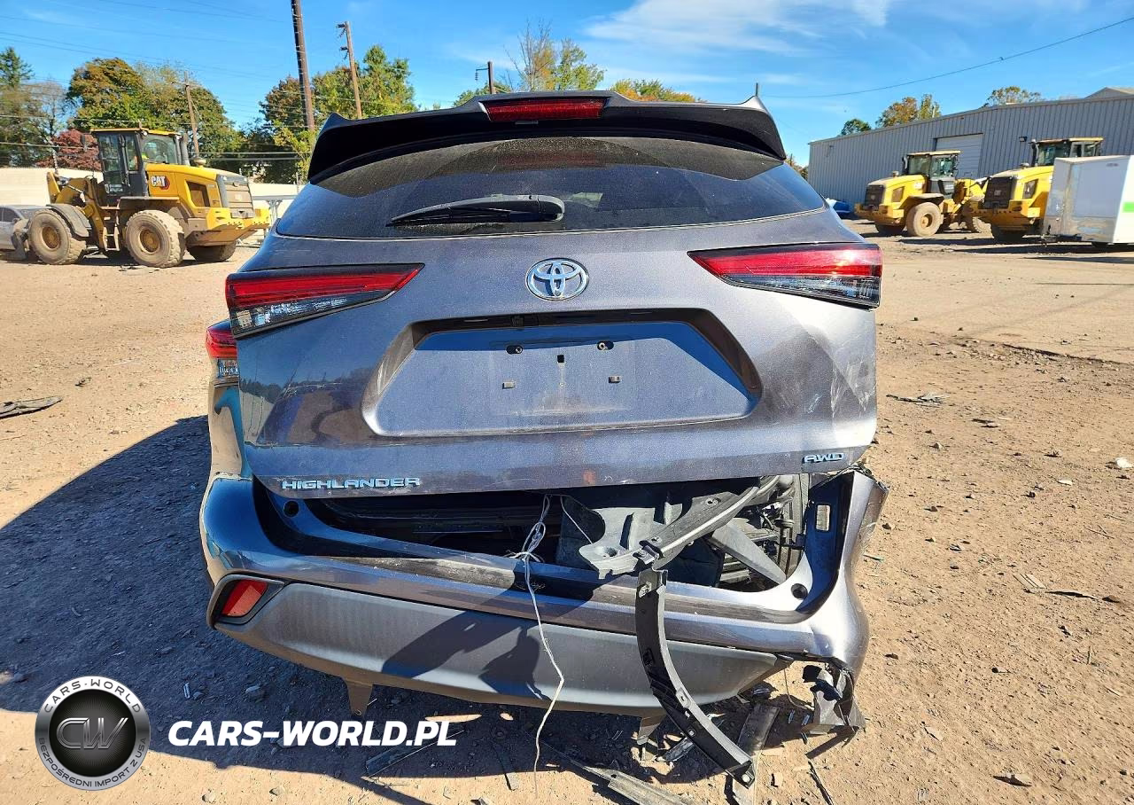 2021 Toyota Highlander L VIN:5TDCZRBH6MS532138 - 6