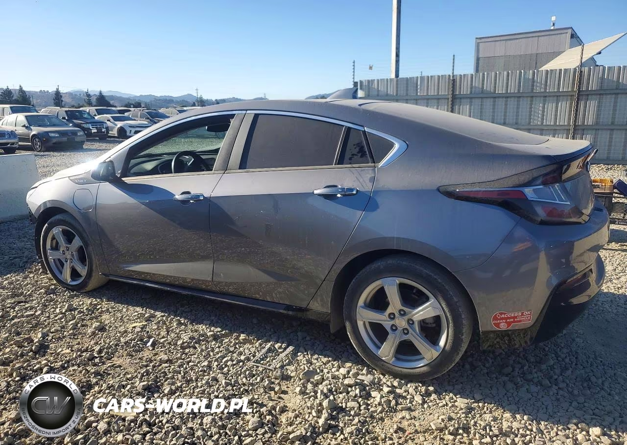 2018 Chevrolet Volt Lt VIN:1G1RC6S56JU118499 - 2