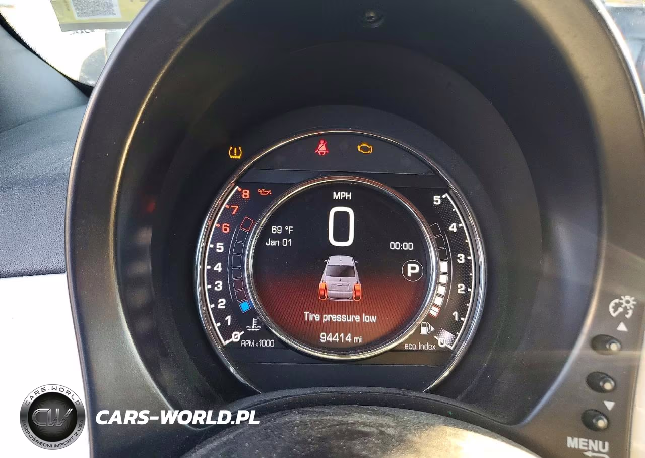 2015 Fiat 500 Sport VIN:3C3CFFBRXFT721744 - 9