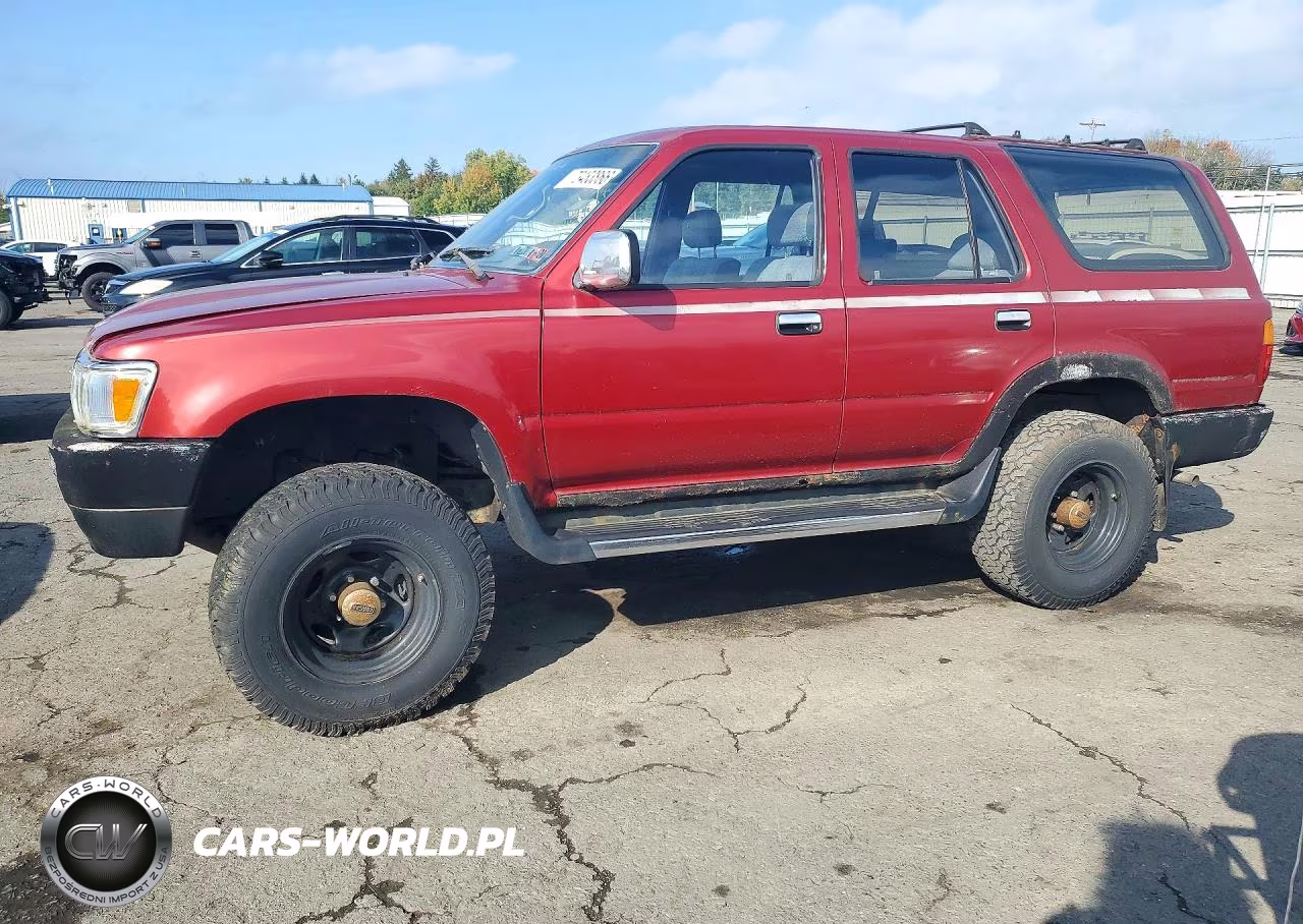 1992 Toyota 4Runner Sr5 V6 VIN:JT3VN39W3N0075125 - 1