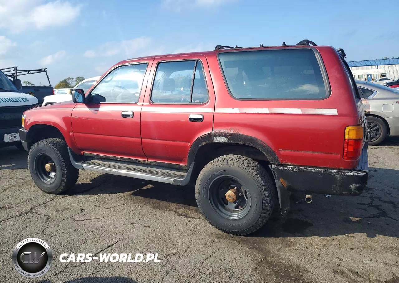 1992 Toyota 4Runner Sr5 V6 VIN:JT3VN39W3N0075125 - 2