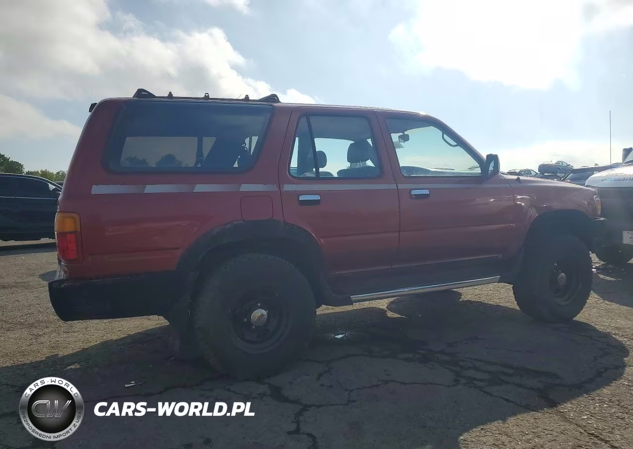 1992 Toyota 4Runner Sr5 V6 VIN:JT3VN39W3N0075125 - 3