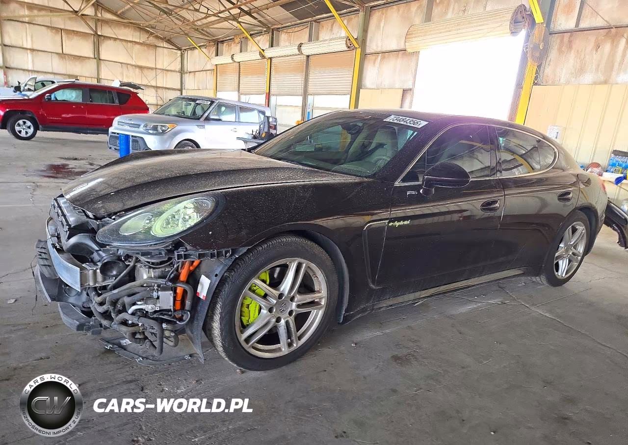 2014 Porsche Panamera S Hybrid VIN:WP0AD2A76EL044459 - 1
