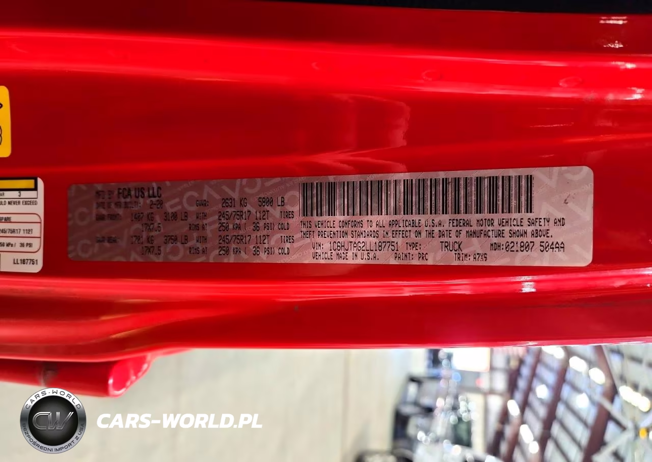 2020 Jeep Gladiator Sport VIN:1C6HJTAG2LL187751 - 13