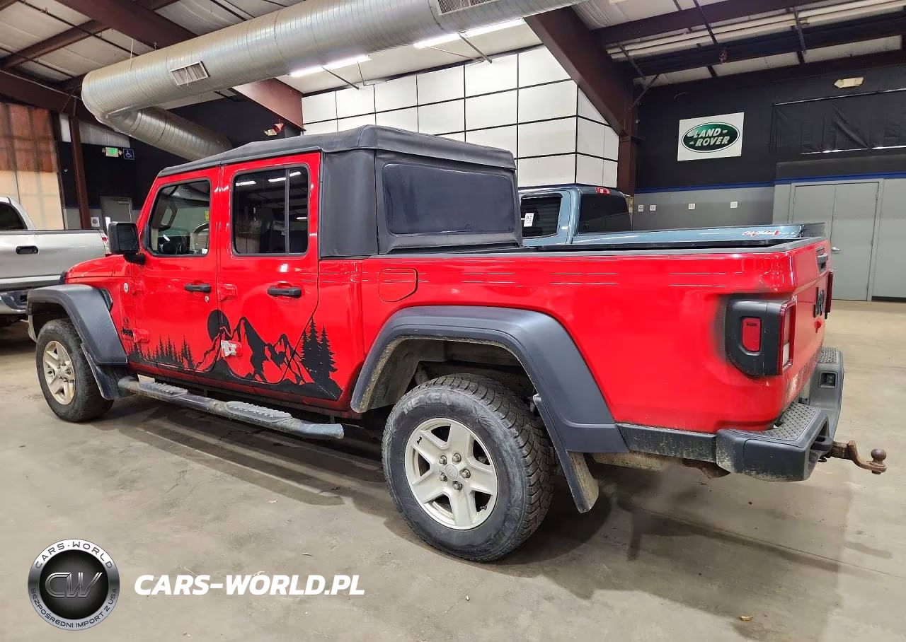 2020 Jeep Gladiator Sport VIN:1C6HJTAG2LL187751 - 2