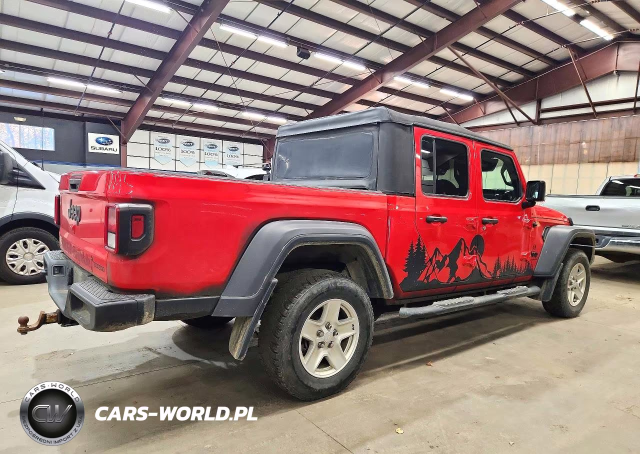 2020 Jeep Gladiator Sport VIN:1C6HJTAG2LL187751 - 3