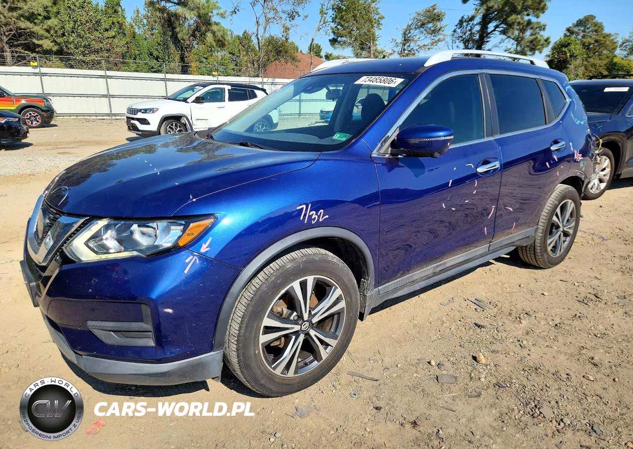 2019 Nissan Rogue Sv VIN:5N1AT2MT7KC753940 - 1