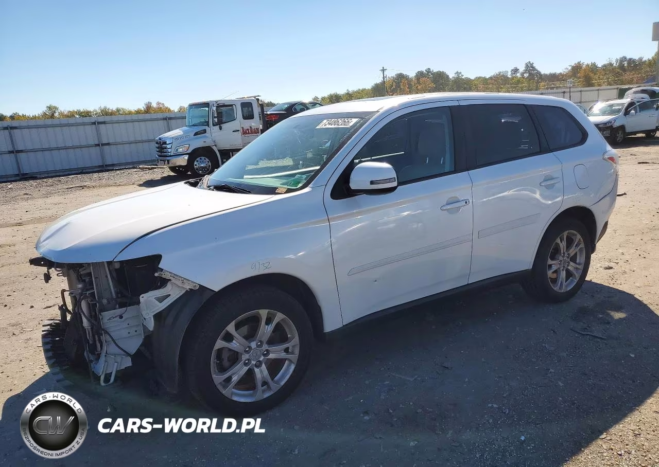 2014 Mitsubishi Outlander Se VIN:JA4AZ3A36EZ006645 - 1