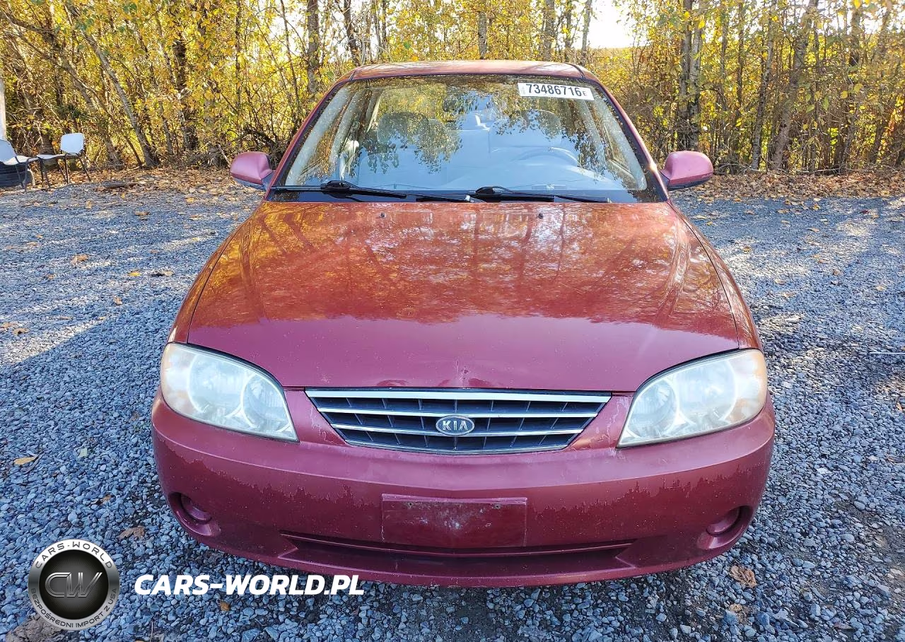 2003 Kia Spectra Base VIN:KNAFB121435267789 - 5