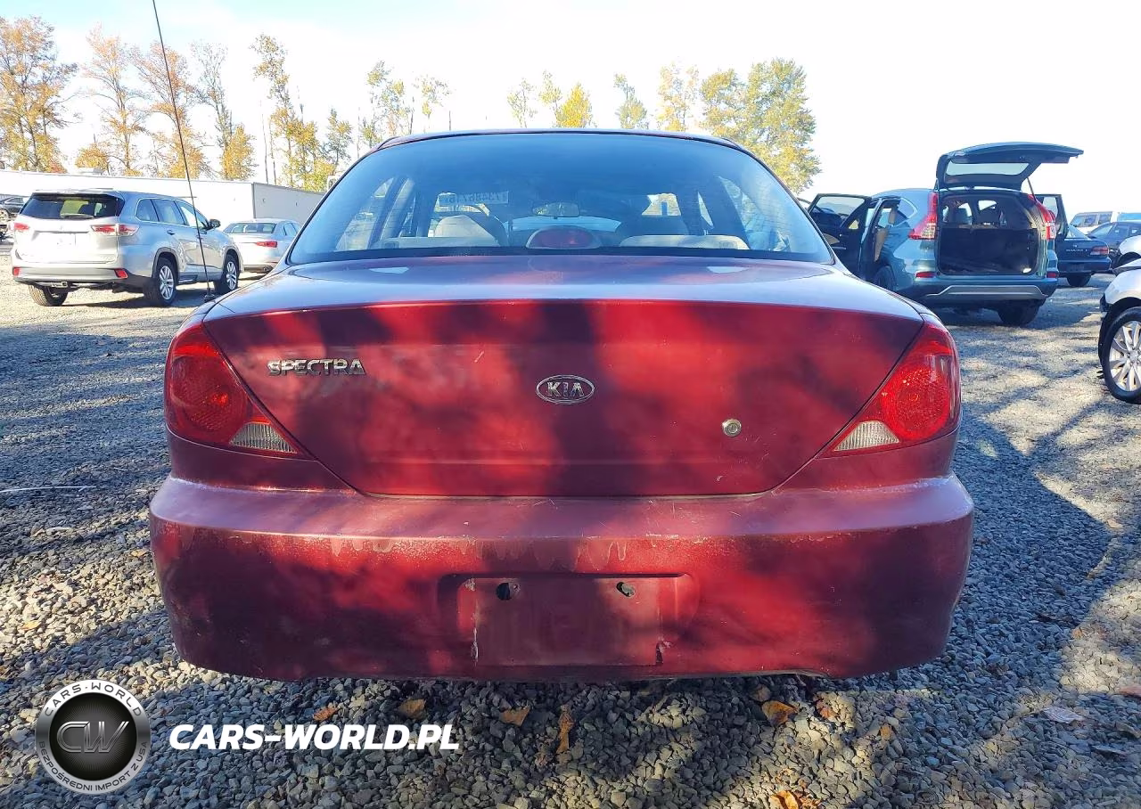 2003 Kia Spectra Base VIN:KNAFB121435267789 - 6