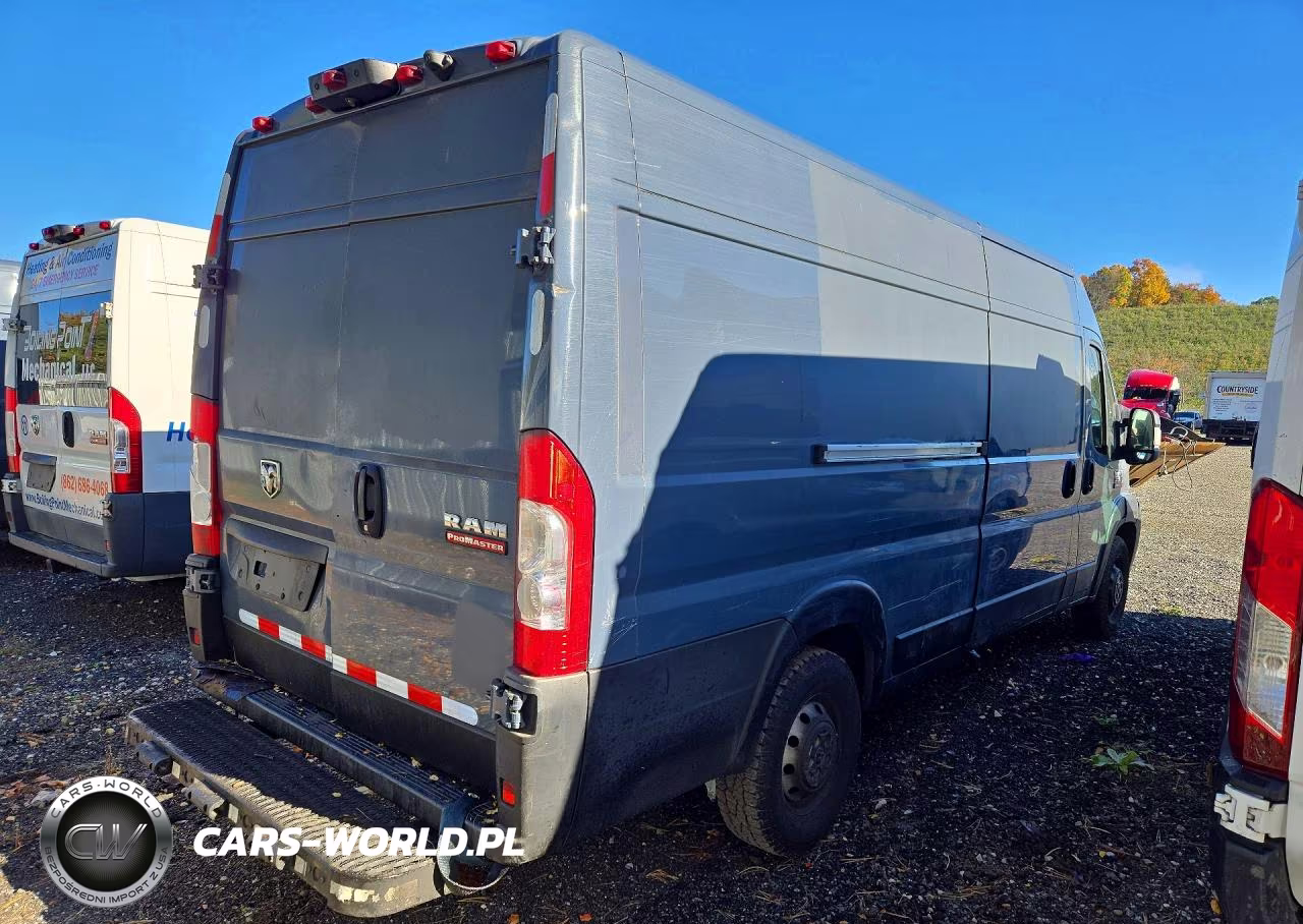 2021 Ram Promaster 3500 Delivery Van VIN:3C6MRVJG0ME550058 - 3