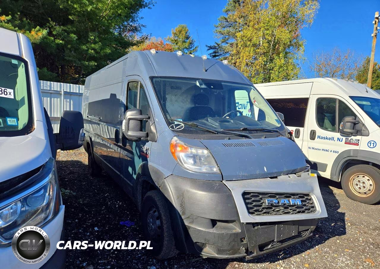 2021 Ram Promaster 3500 Delivery Van VIN:3C6MRVJG0ME550058 - 4