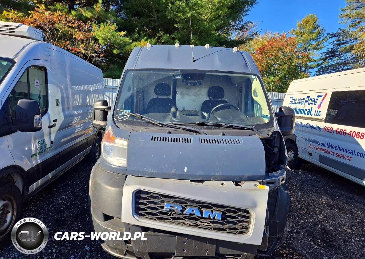 2021 Ram Promaster 3500 Delivery Van VIN:3C6MRVJG0ME550058 - 5