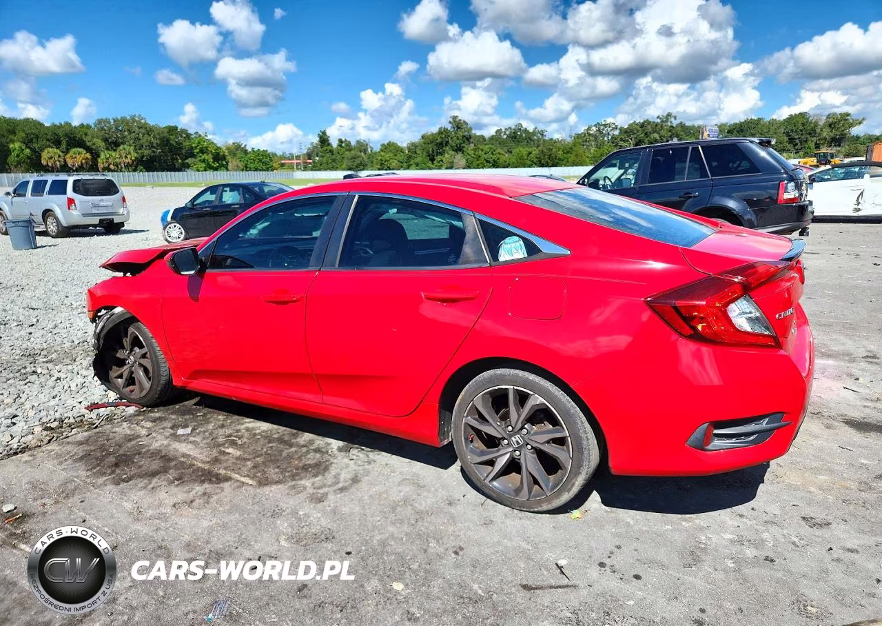 2019 Honda Civic Sport VIN:2HGFC2F83KH578264 - 2
