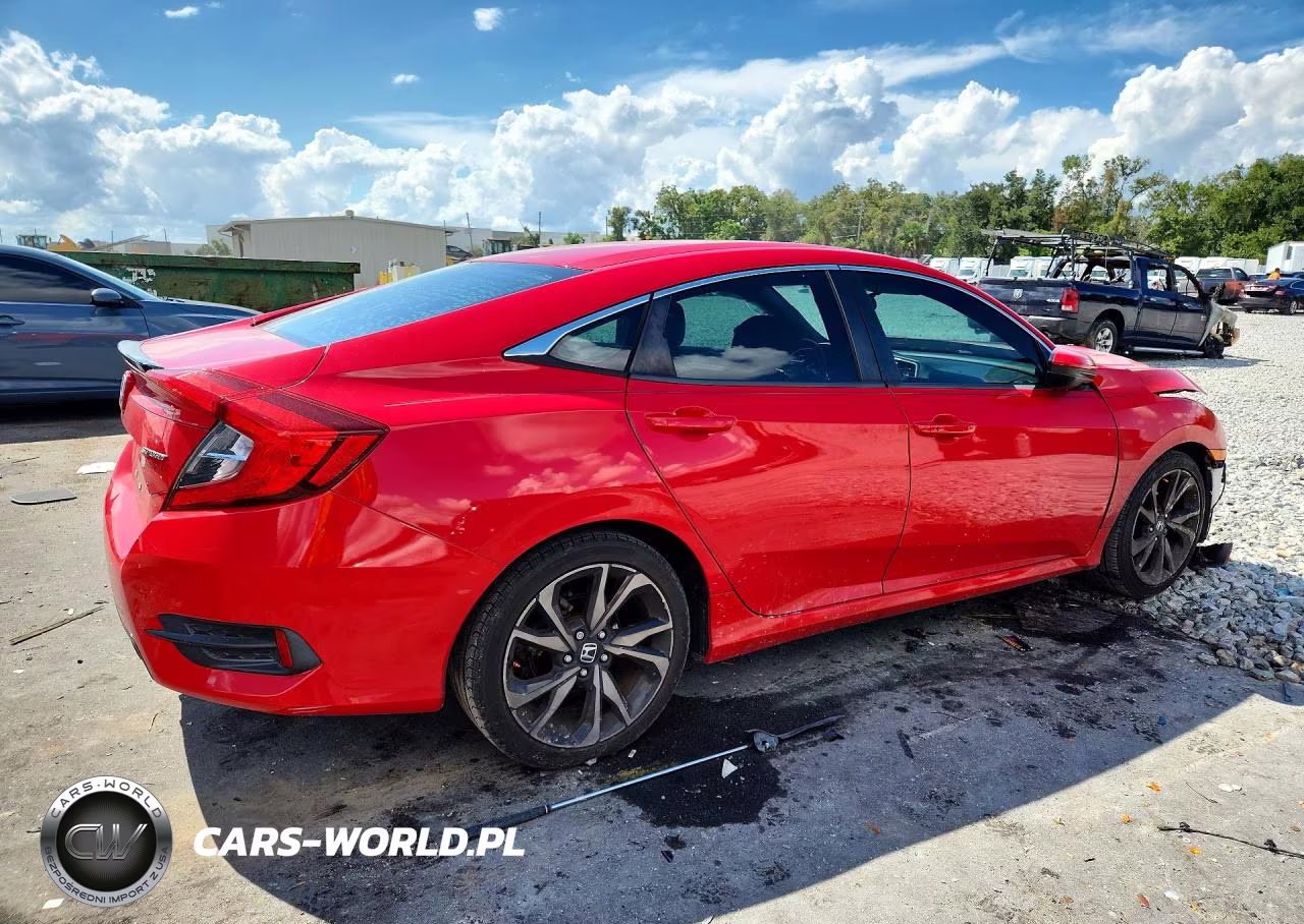 2019 Honda Civic Sport VIN:2HGFC2F83KH578264 - 3