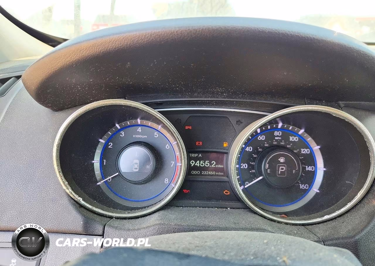2012 Hyundai Sonata Gls VIN:5NPEB4AC0CH456197 - 9