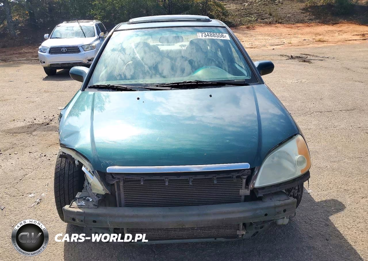 2001 Honda Civic Ex VIN:1HGES26771L049861 - 5