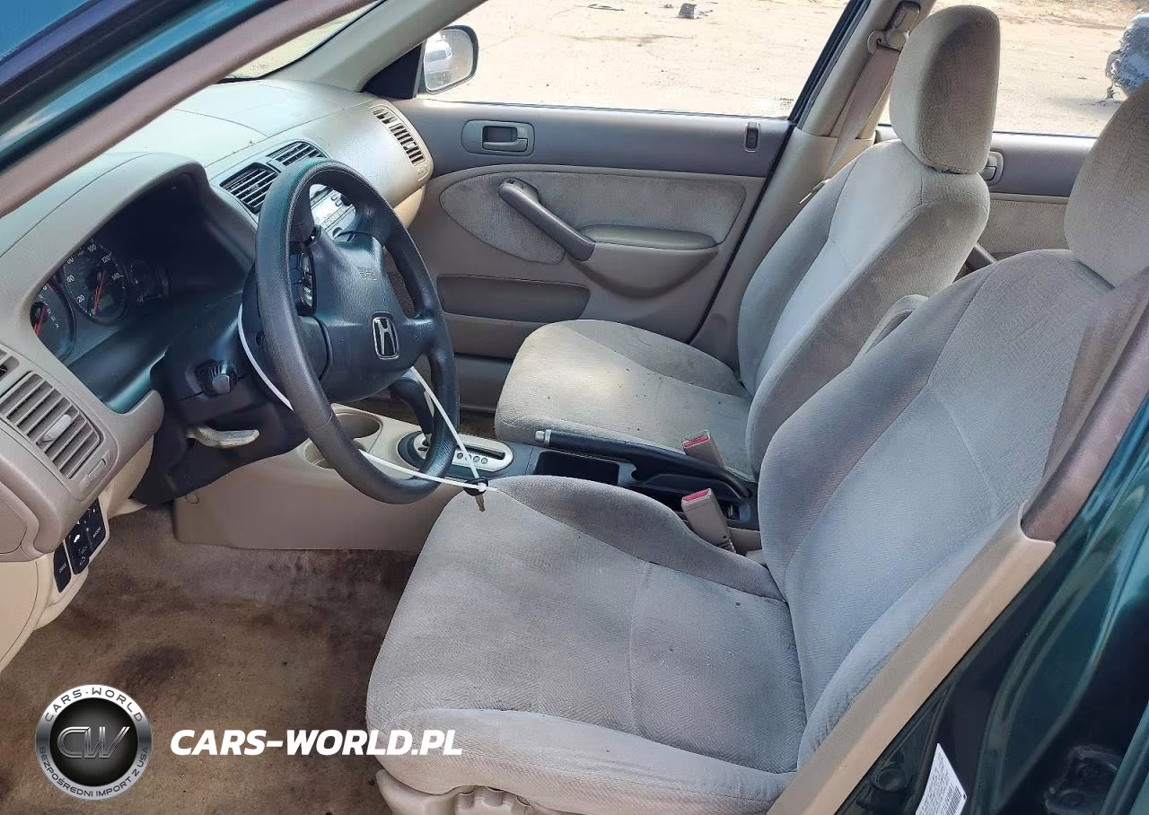 2001 Honda Civic Ex VIN:1HGES26771L049861 - 7