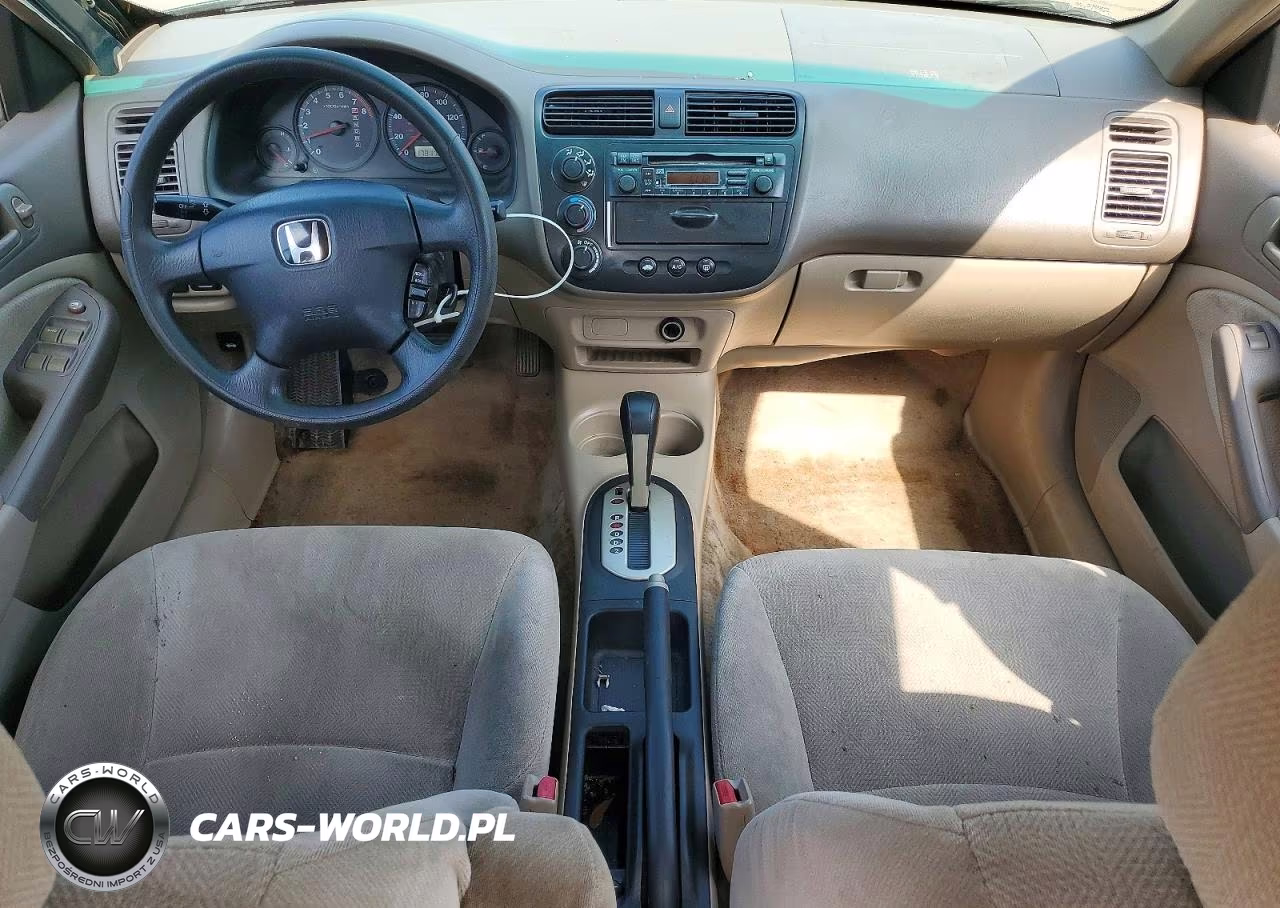 2001 Honda Civic Ex VIN:1HGES26771L049861 - 8