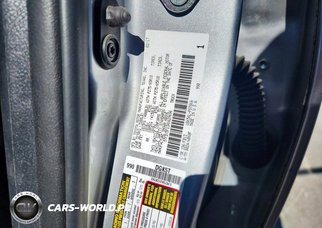 2017 Toyota Tundra Sr5 VIN:5TFDY5F13HX629696 - 12