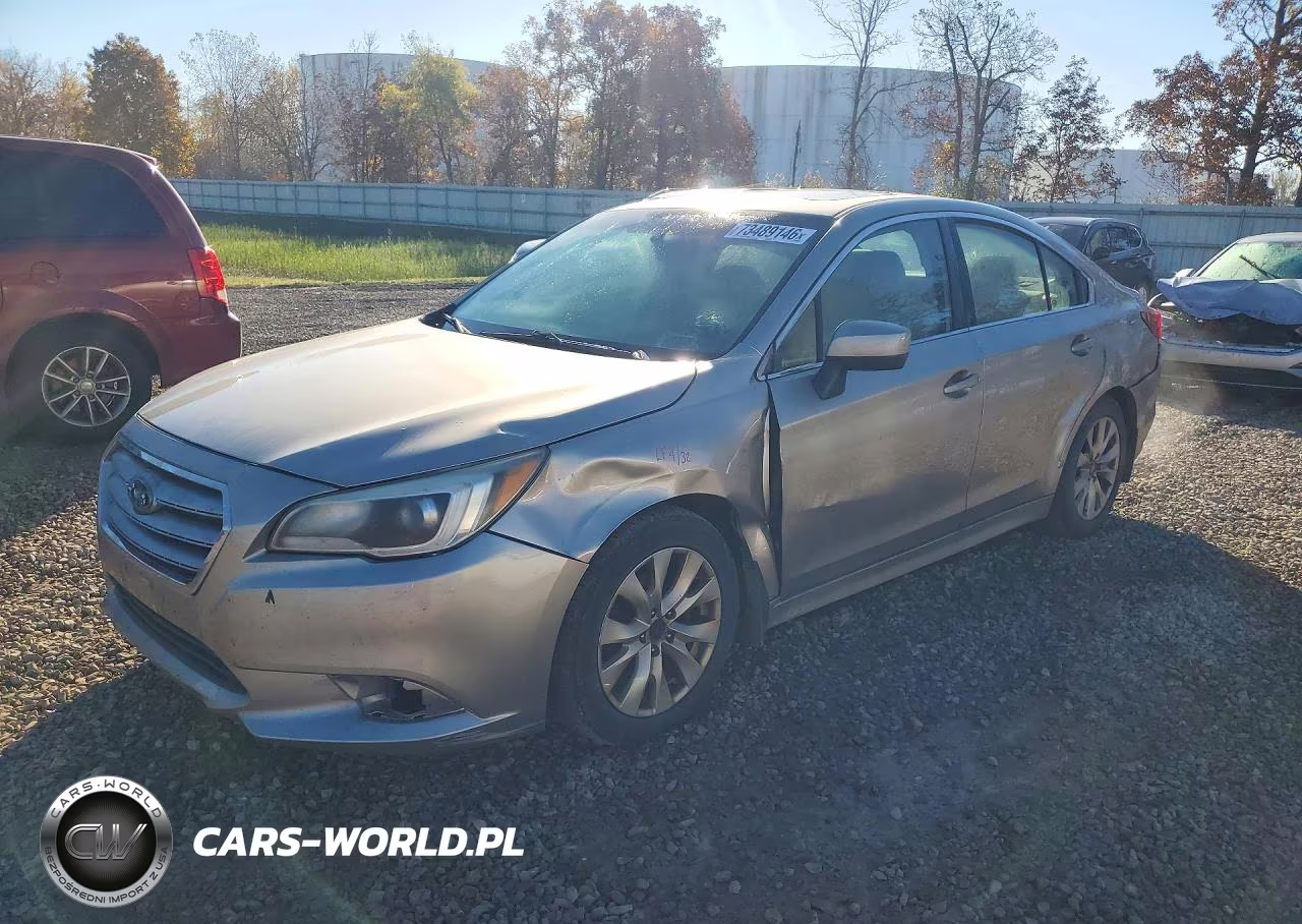 2015 Subaru Legacy 2.5I Premium VIN:4S3BNAE68F3021926 - 1