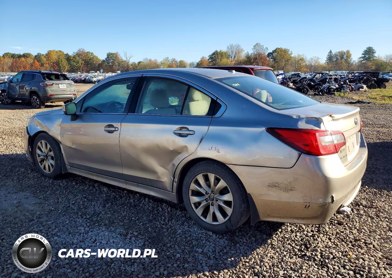 2015 Subaru Legacy 2.5I Premium VIN:4S3BNAE68F3021926 - 2
