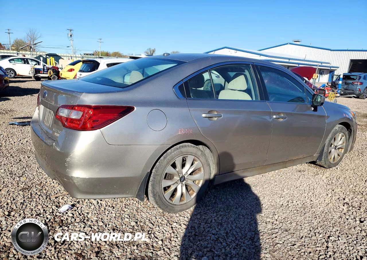 2015 Subaru Legacy 2.5I Premium VIN:4S3BNAE68F3021926 - 3