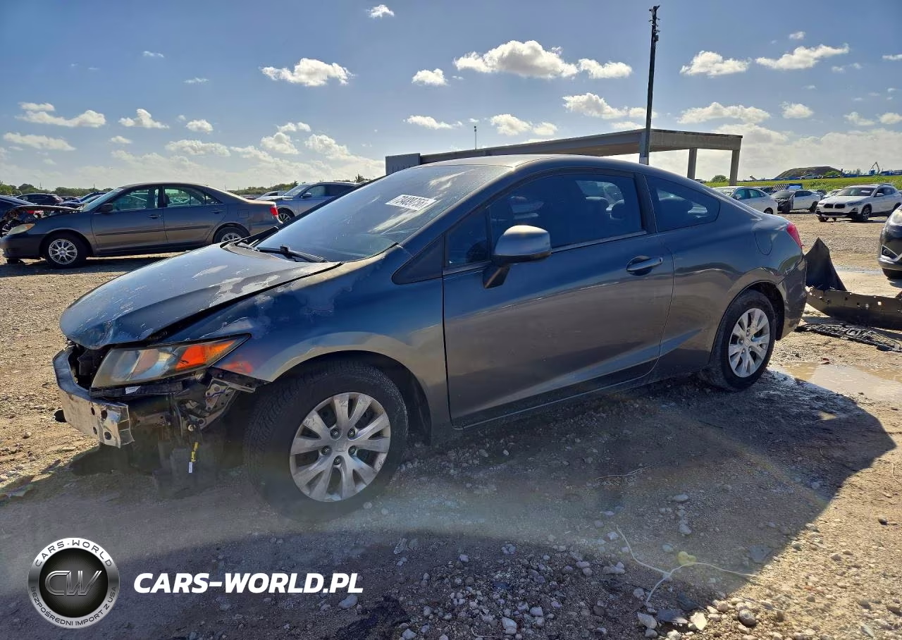 2012 Honda Civic Lx VIN:2HGFG3B53CH560712 - 1