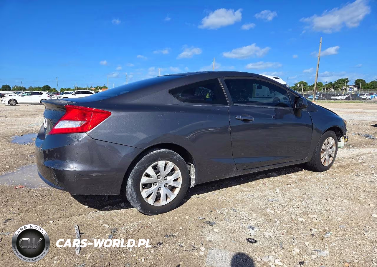 2012 Honda Civic Lx VIN:2HGFG3B53CH560712 - 3